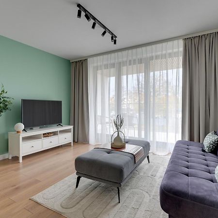 Tarasy Baltyku Seaside, Sauna, Gym & Free Parking By Downtown Apartments 格但斯克 外观 照片