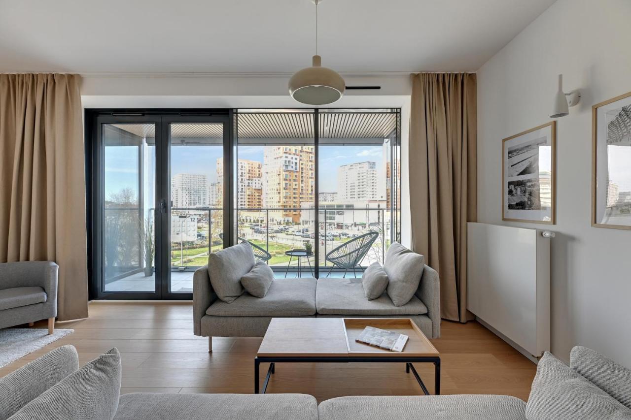 Tarasy Baltyku Seaside, Sauna, Gym & Free Parking By Downtown Apartments 格但斯克 外观 照片