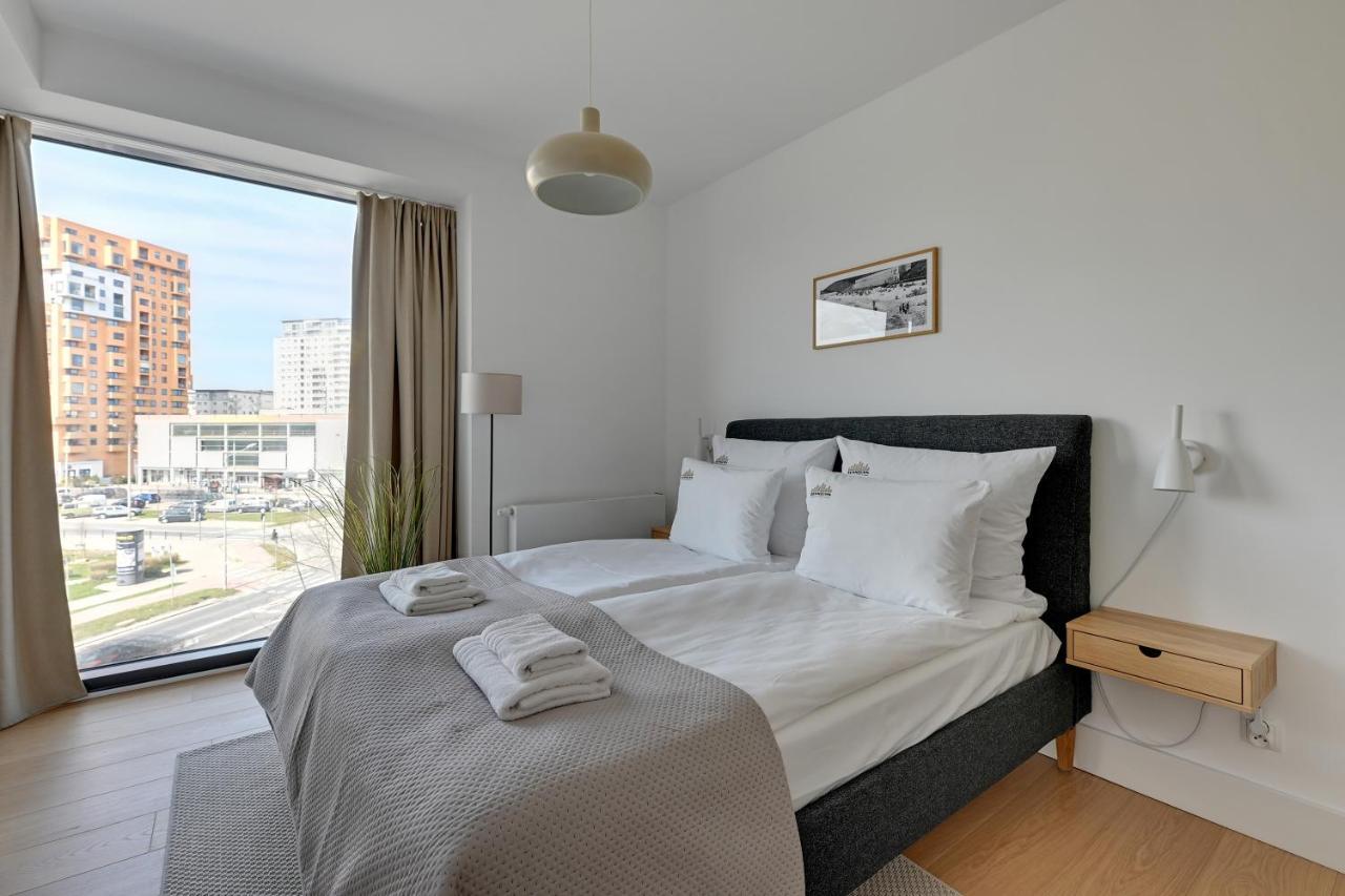 Tarasy Baltyku Seaside, Sauna, Gym & Free Parking By Downtown Apartments 格但斯克 外观 照片