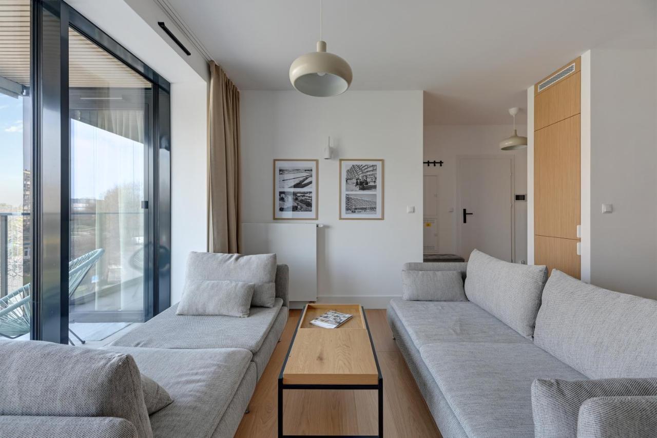 Tarasy Baltyku Seaside, Sauna, Gym & Free Parking By Downtown Apartments 格但斯克 外观 照片