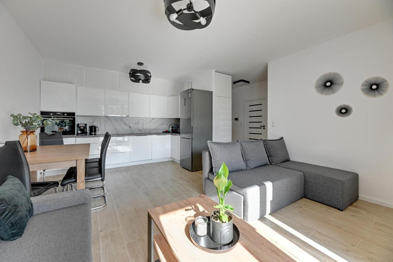 Tarasy Baltyku Seaside, Sauna, Gym & Free Parking By Downtown Apartments 格但斯克 外观 照片