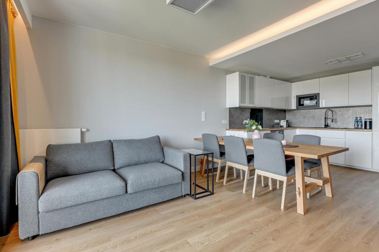 Tarasy Baltyku Seaside, Sauna, Gym & Free Parking By Downtown Apartments 格但斯克 外观 照片
