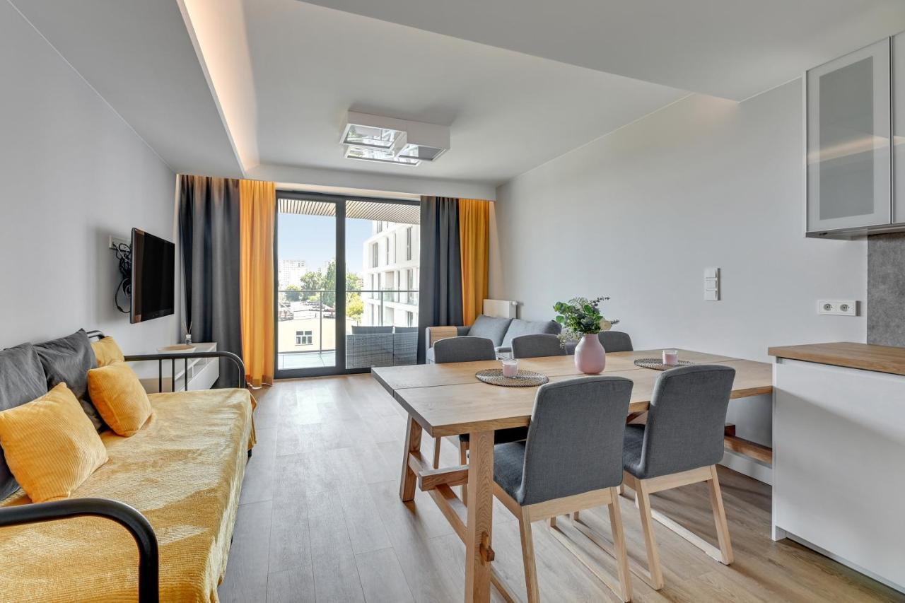 Tarasy Baltyku Seaside, Sauna, Gym & Free Parking By Downtown Apartments 格但斯克 外观 照片