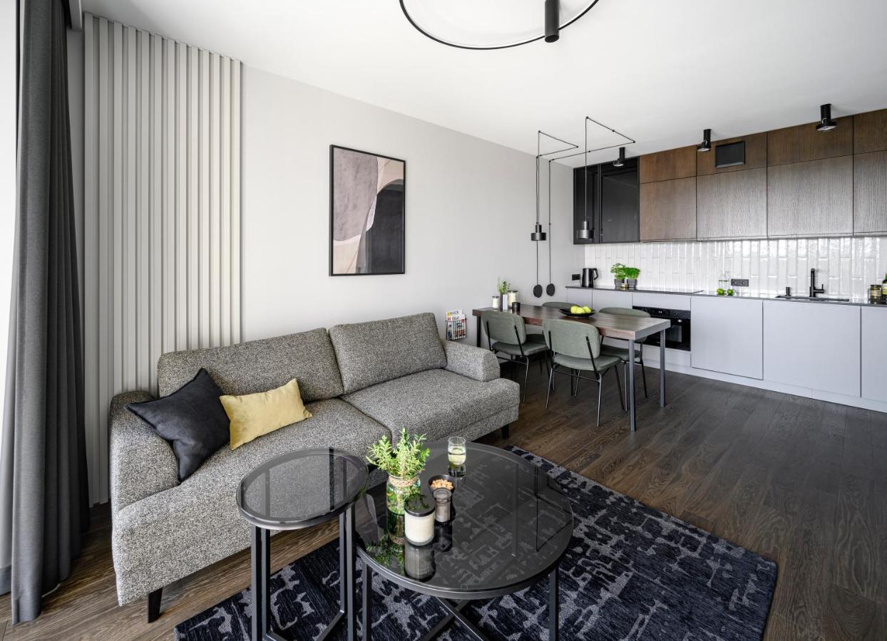 Tarasy Baltyku Seaside, Sauna, Gym & Free Parking By Downtown Apartments 格但斯克 外观 照片